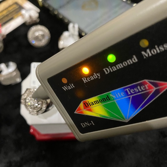 Real diamond men stylish ring Nit CZ not Moissanite 100% natural diamonds Sale! - Picture 5 of 5